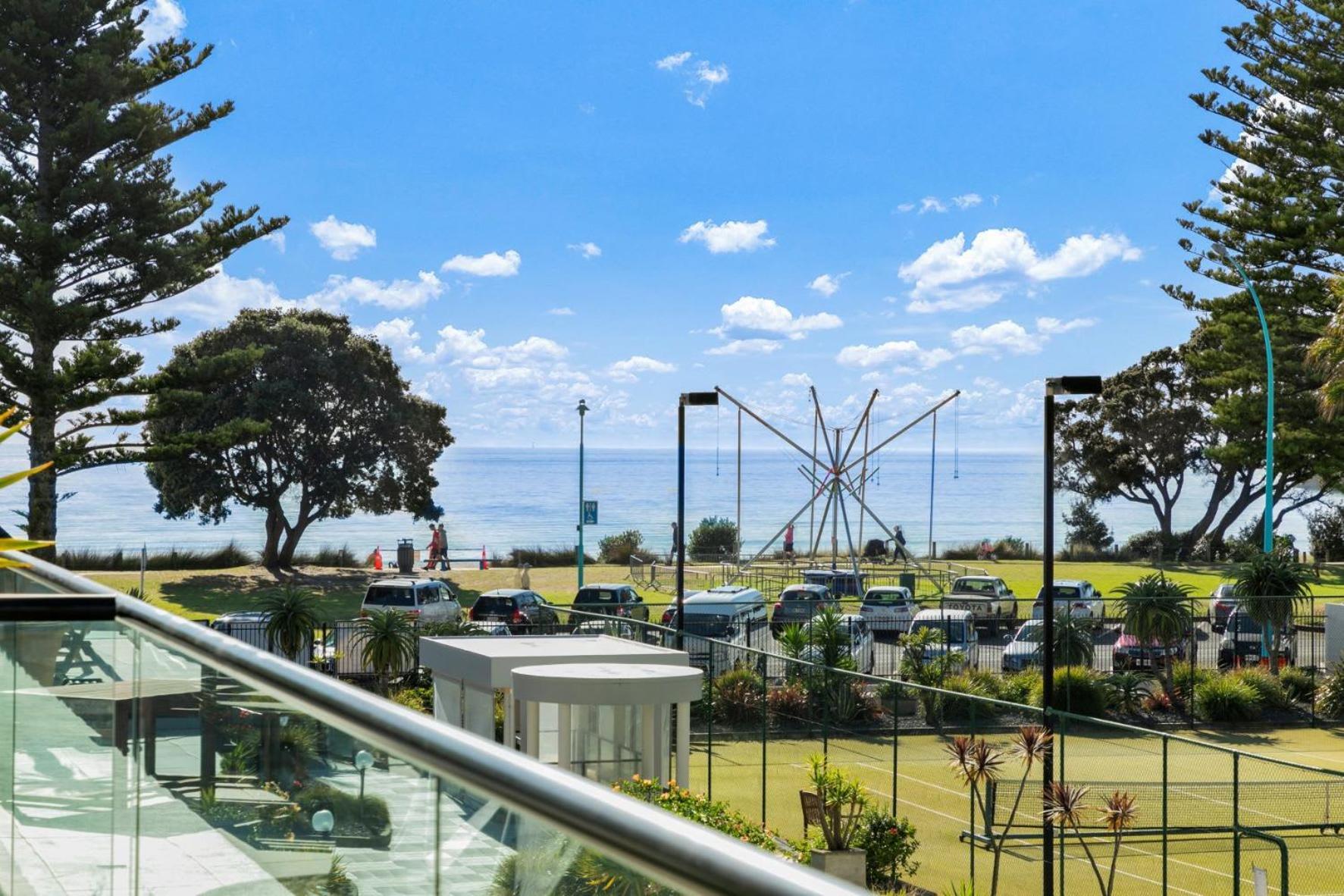 Marvelous Downtown Apartment Moments From Main Beach With Heated Pool, Gym And Parking マウント・マウンガヌイ エクステリア 写真